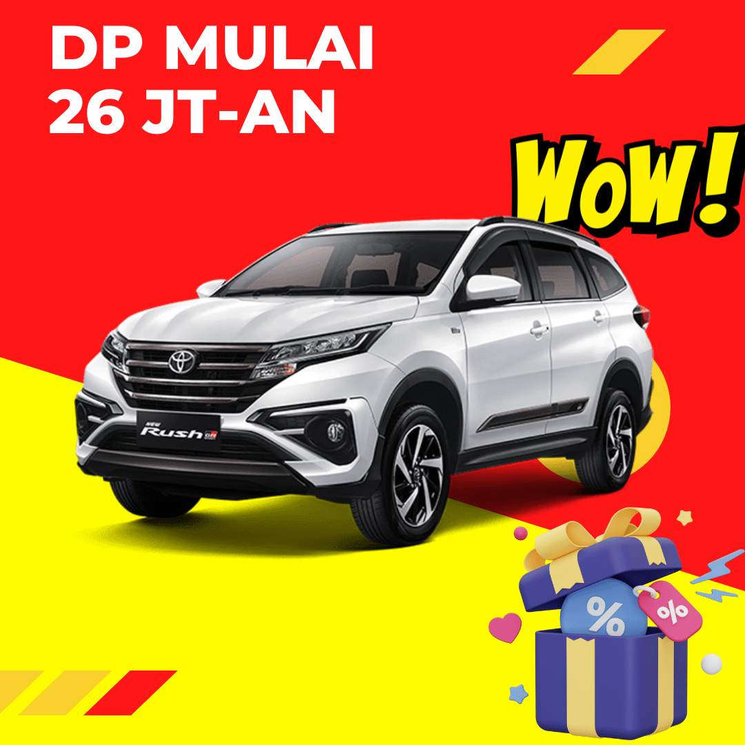 dealer toyota jakarta Barat - harga rush - kredit rush